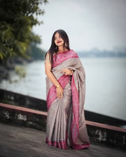 প্রিমিয়াম কাতান শাড়ি